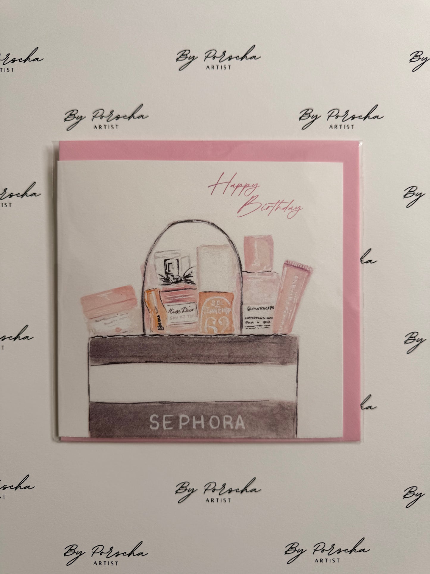 Sephora birthday card
