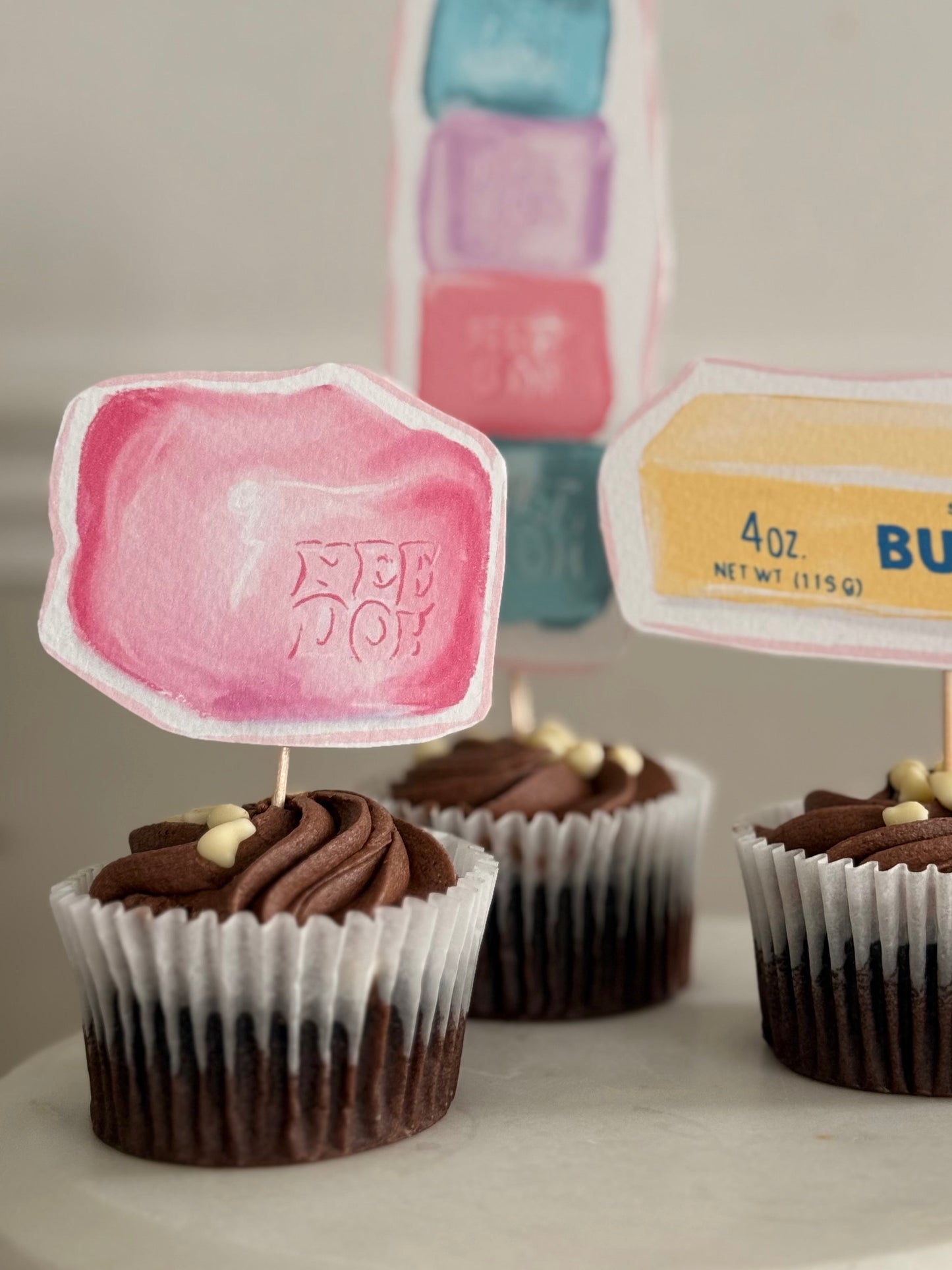 Squishy Cake Toppers