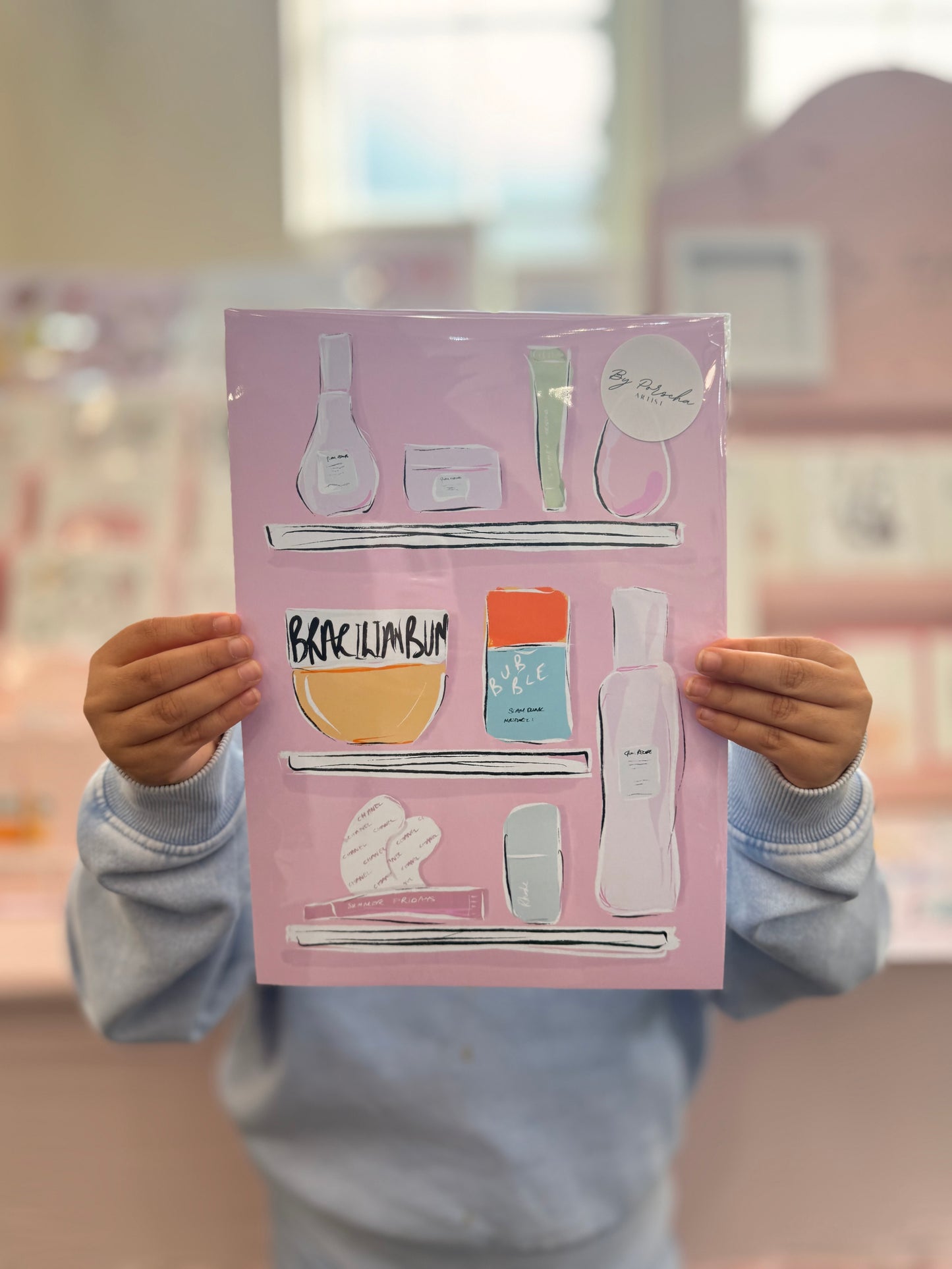The Skincare Girly Print