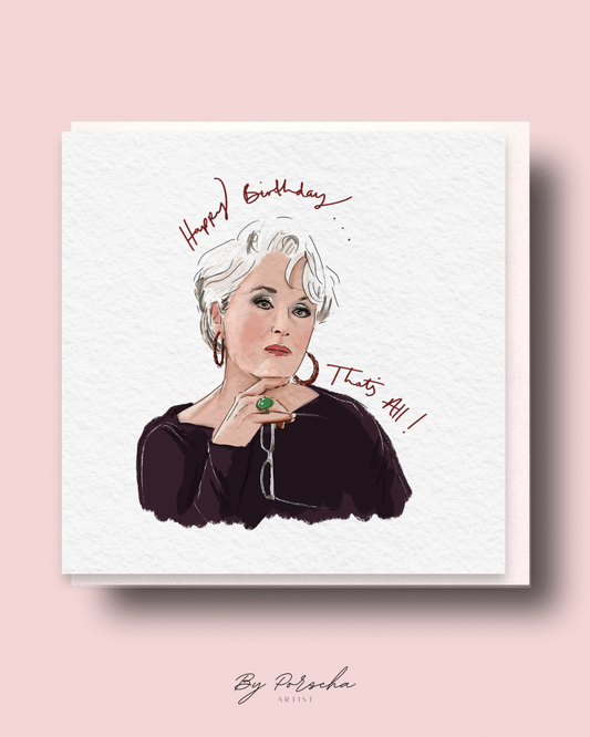 Happy Birthday, That’s all!