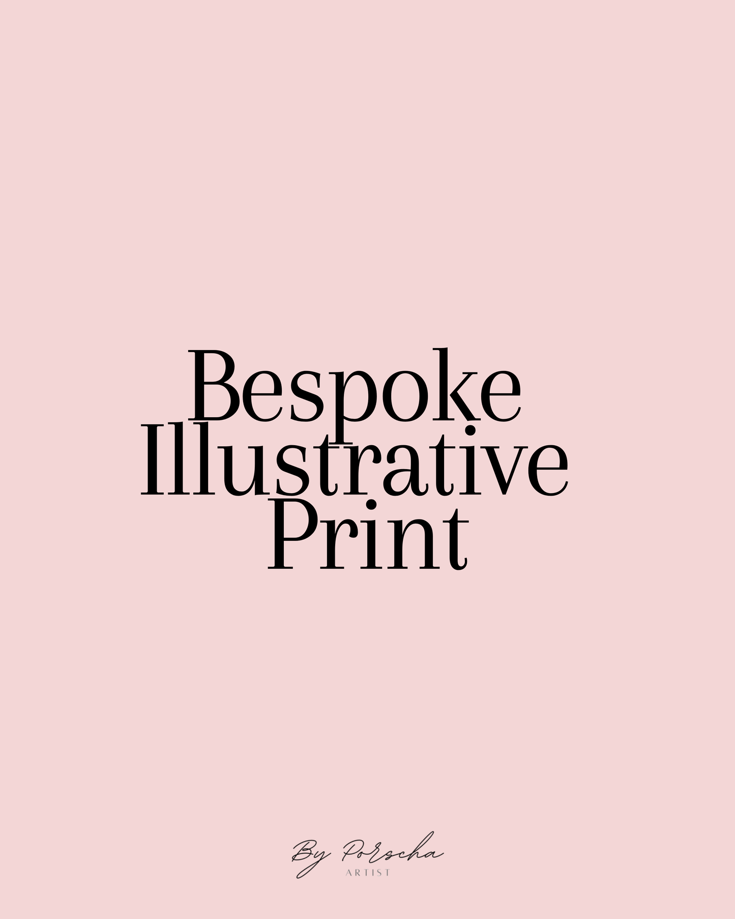 Bespoke Illustrative Print